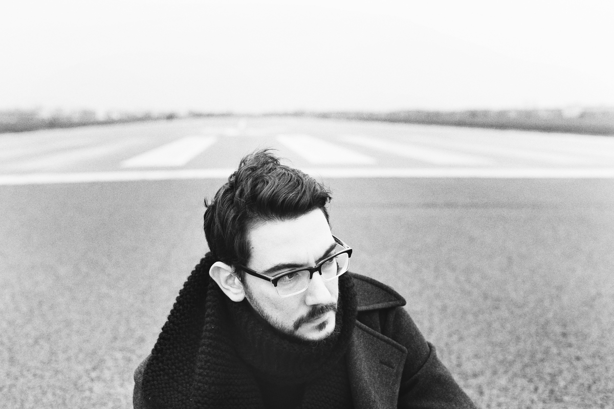 Matteo Cantaluppi, ritratto in bianco e nero